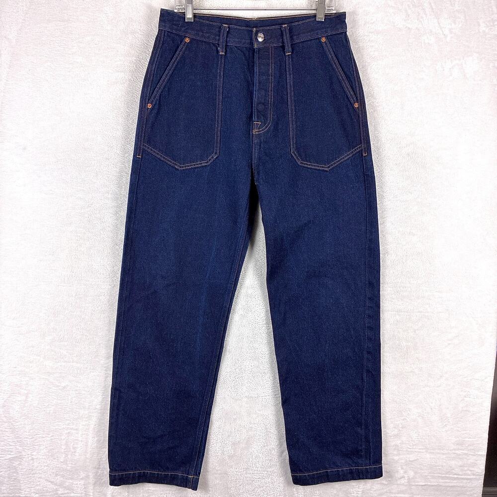 Calvin Klein Selvedge Deck Jean Mens 31x32 (32x32) Button Fly Workwear Field